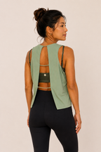 BLUSA FIO REFRESH VERDE MENTA - Conforto térmico para menopausa